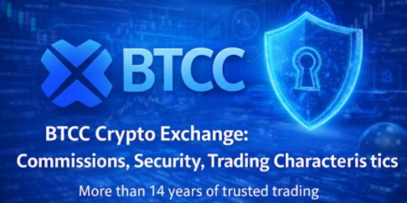 BTCC Crypto Exchange: Commissions, Security, Trading Characteristics