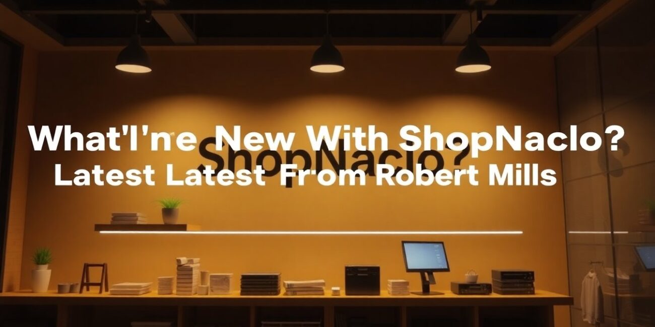 What’s New With ShopNaclo? Latest From Robert Mills (2026 Update) latest on shopnaclo from author robert mills